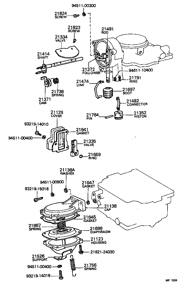 21015-26400 HOUSING SUB-ASSY, COIL product image