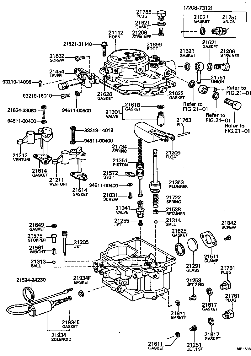 21015-26400 HOUSING SUB-ASSY, COIL product image