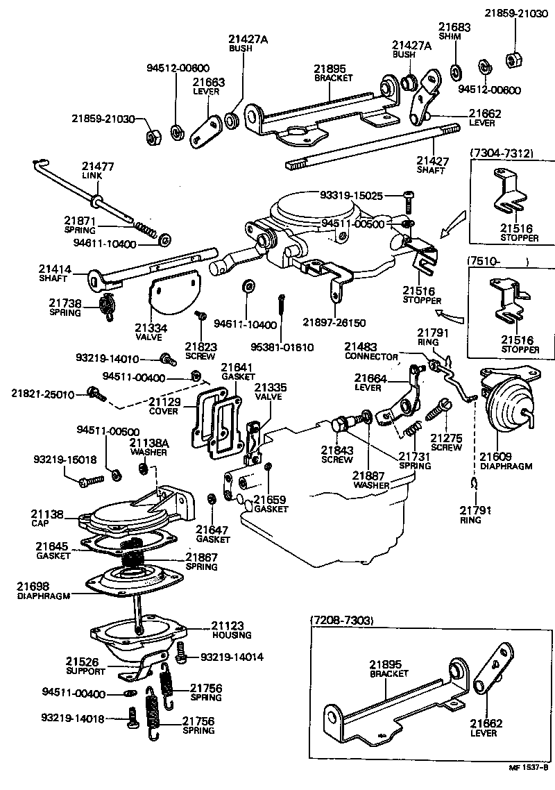 21015-26400 HOUSING SUB-ASSY, COIL product image