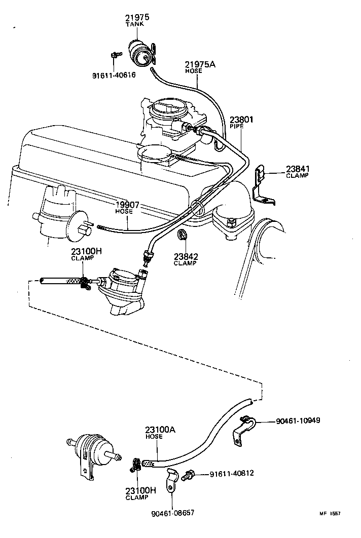 95331-06095 HOSE, FUEL product image