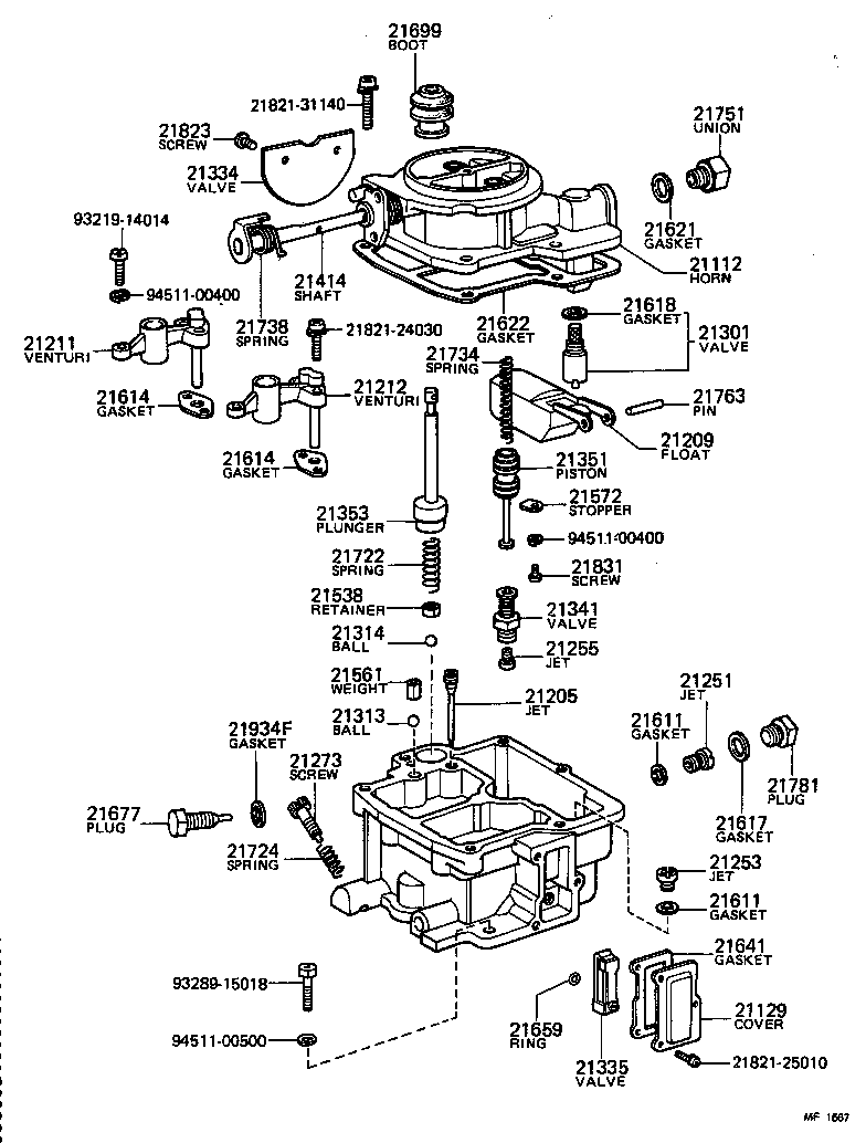 21272-24100 SCREW, 1ST IDLE ADJUSTING product image