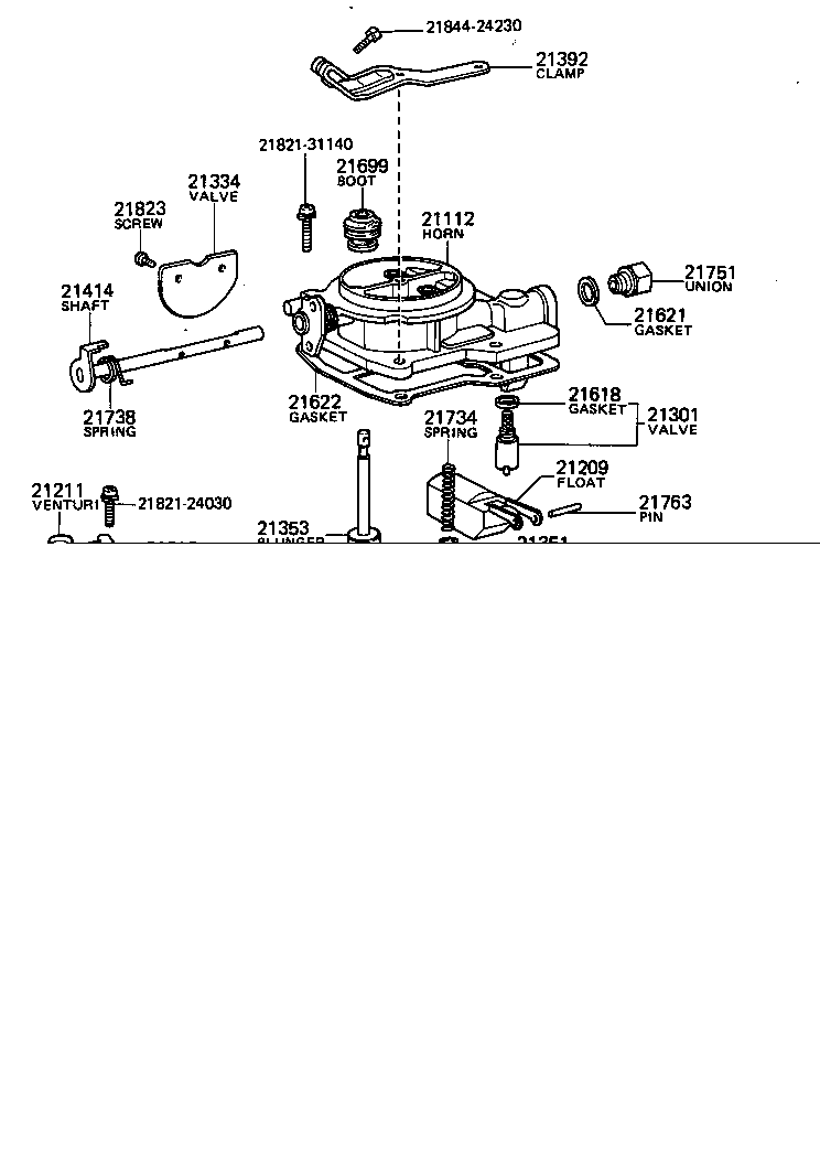 21272-24100 SCREW, 1ST IDLE ADJUSTING product image