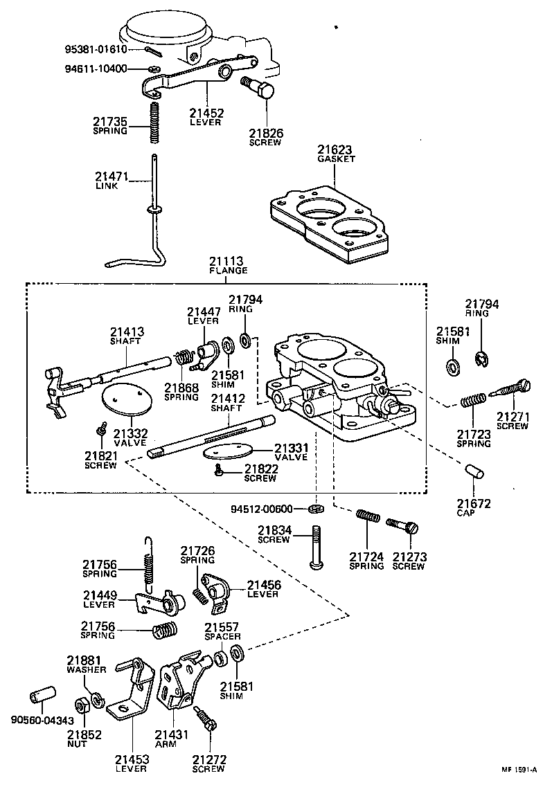 21112-31161 HORN, AIR product image