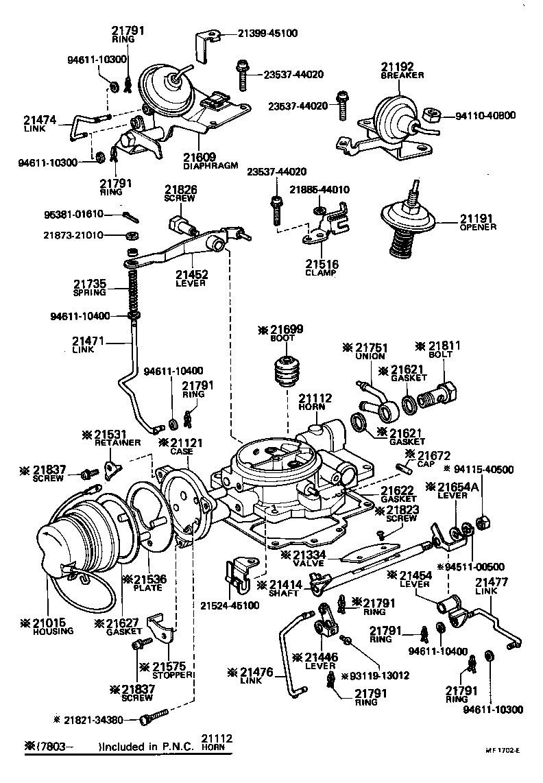 21015-45210 HOUSING SUB-ASSY, COIL product image