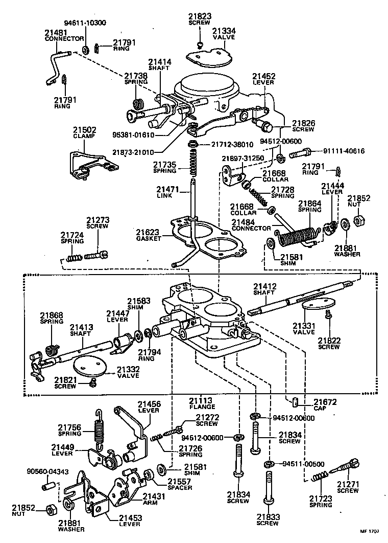 21112-31161 HORN, AIR product image