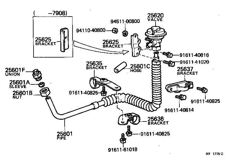 25620-45110 VALVE ASSY, EGR product image