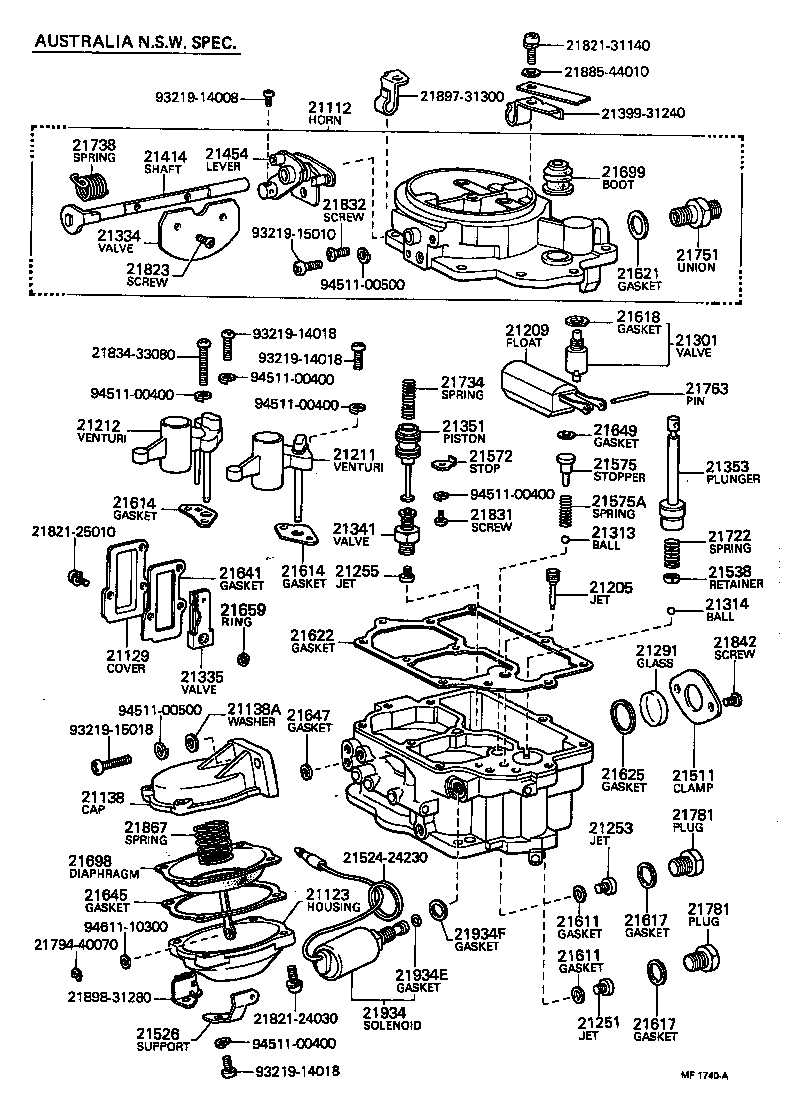 21012-31350 HORN, AIR product image