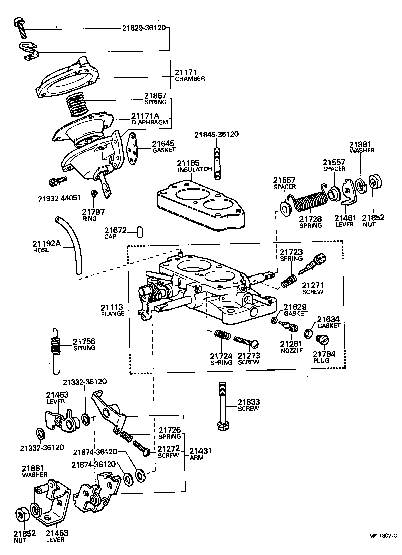 21272-34590 SCREW, THROTTLE ADJUSTING product image