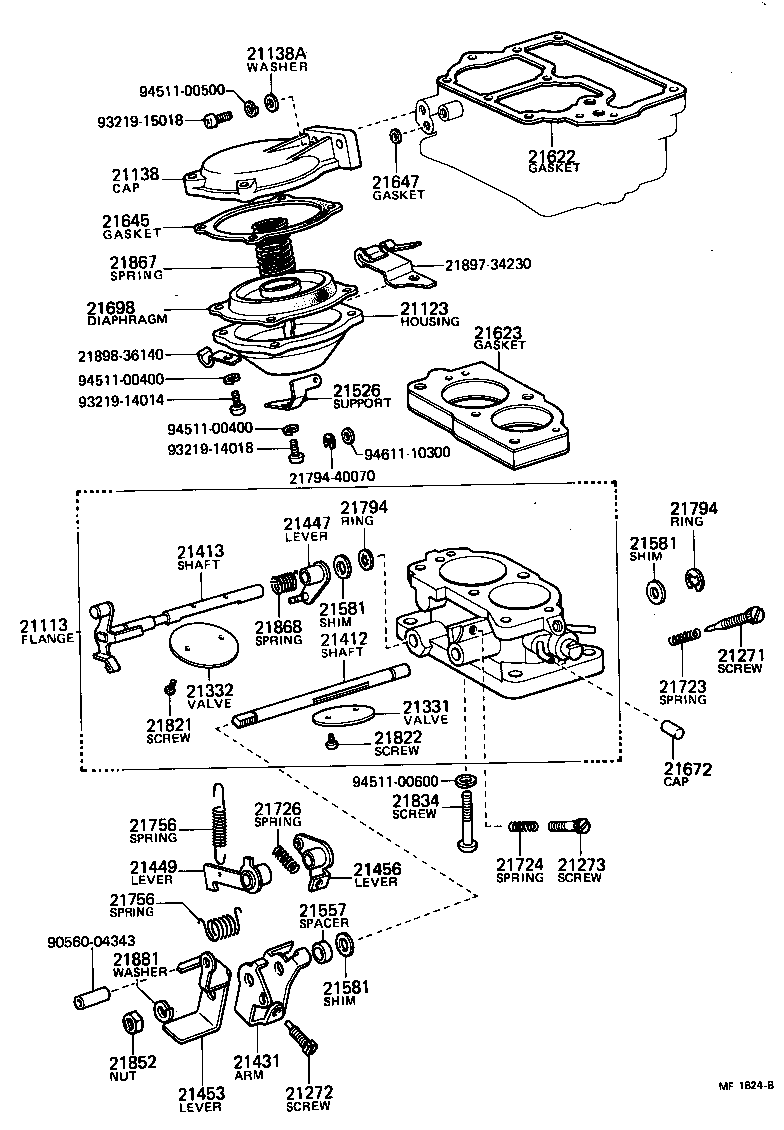 21015-45210 HOUSING SUB-ASSY, COIL product image