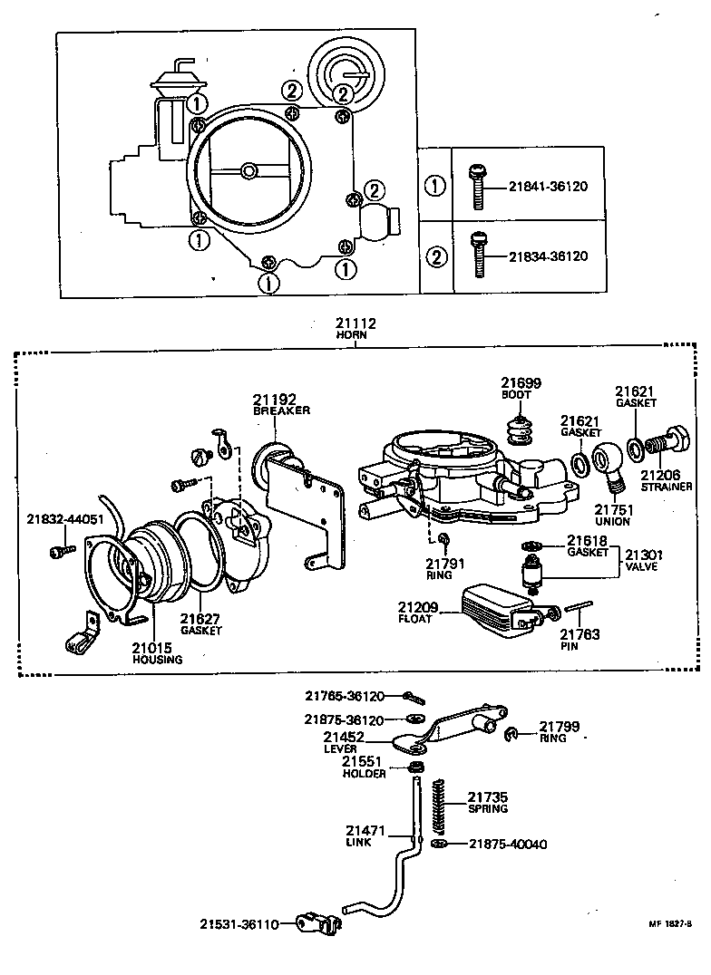21012-31350 HORN, AIR product image