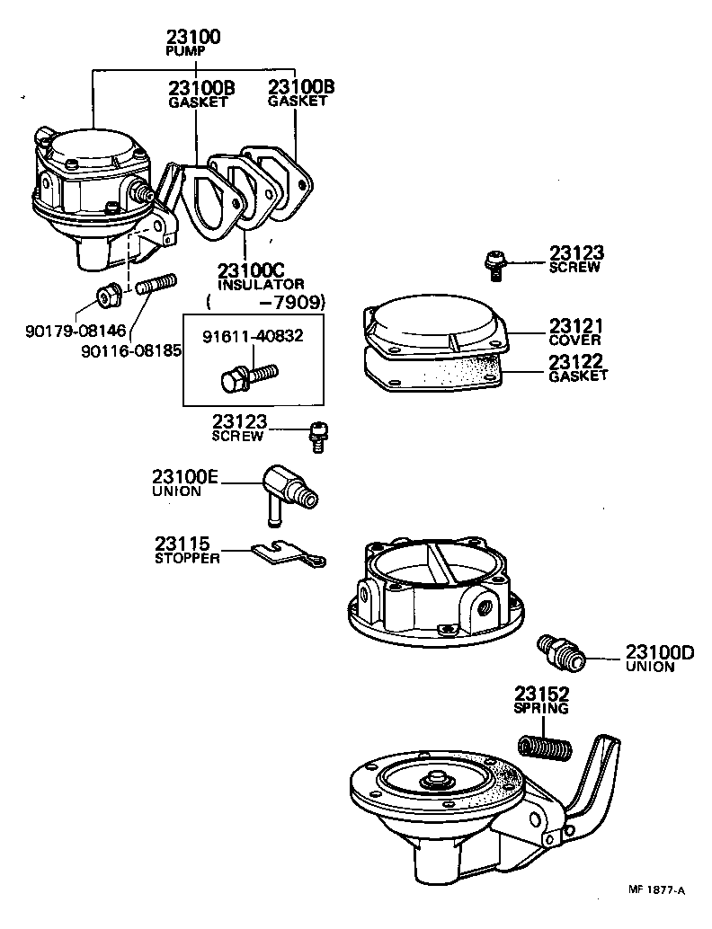 23115-44040 STOPPER, UNION NIPPLE product image