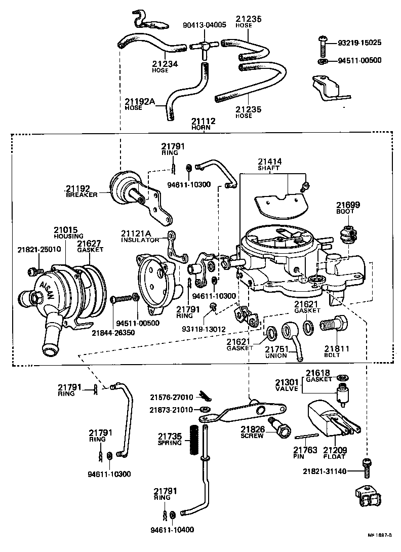 21273-38310 SCREW, THROTTLE ADJUSTING product image