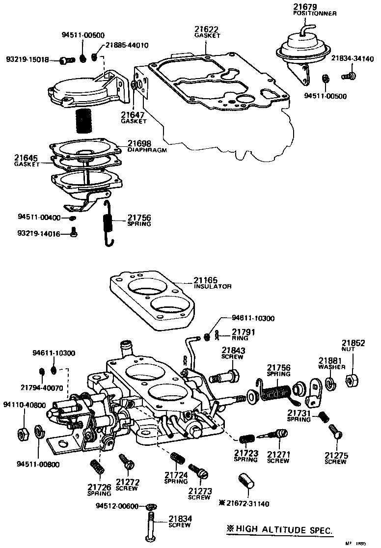 21165-34180 INSULATOR product image