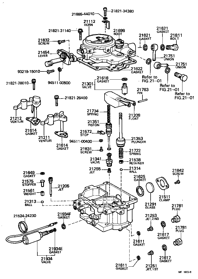 21272-34590 SCREW, THROTTLE ADJUSTING product image