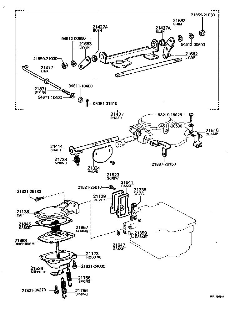 21272-34590 SCREW, THROTTLE ADJUSTING product image