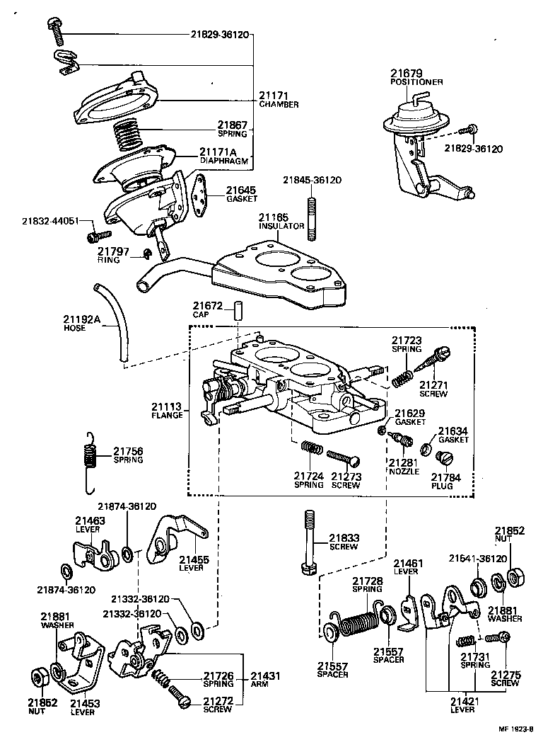 21272-34440 SCREW, 1ST IDLE ADJUSTING product image