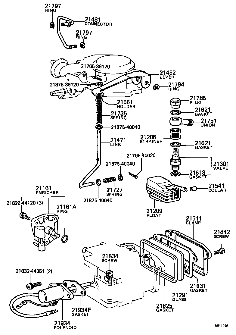 21273-38310 SCREW, THROTTLE ADJUSTING product image
