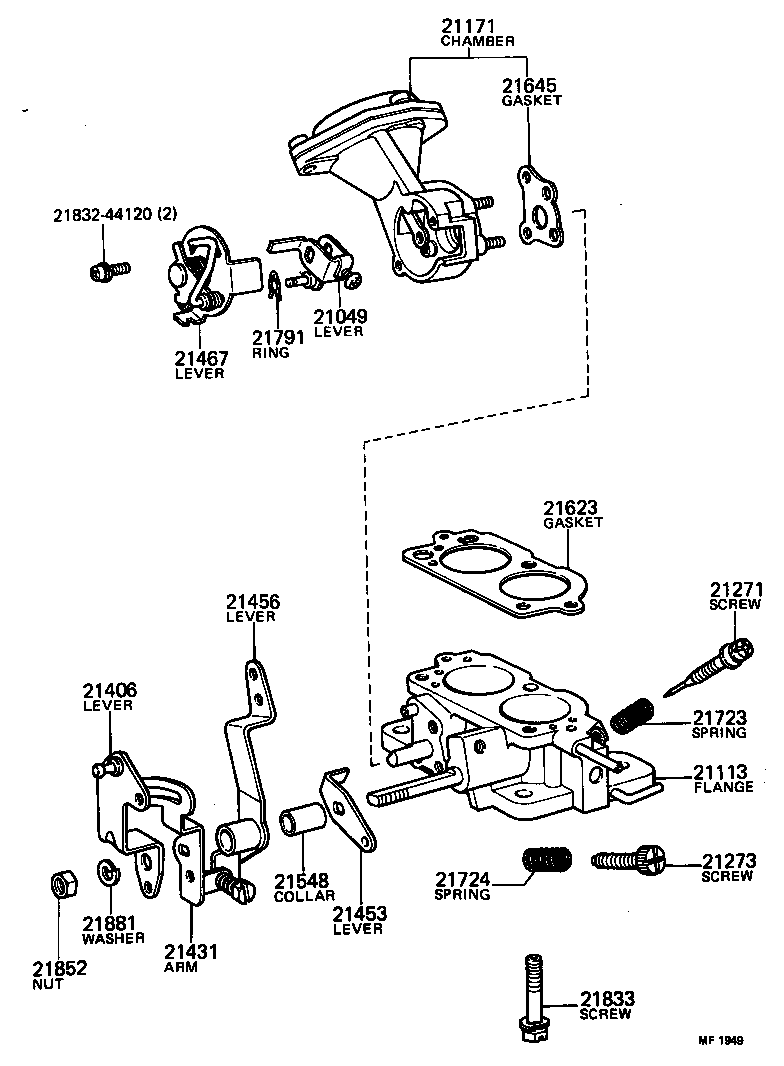 21273-38310 SCREW, THROTTLE ADJUSTING product image