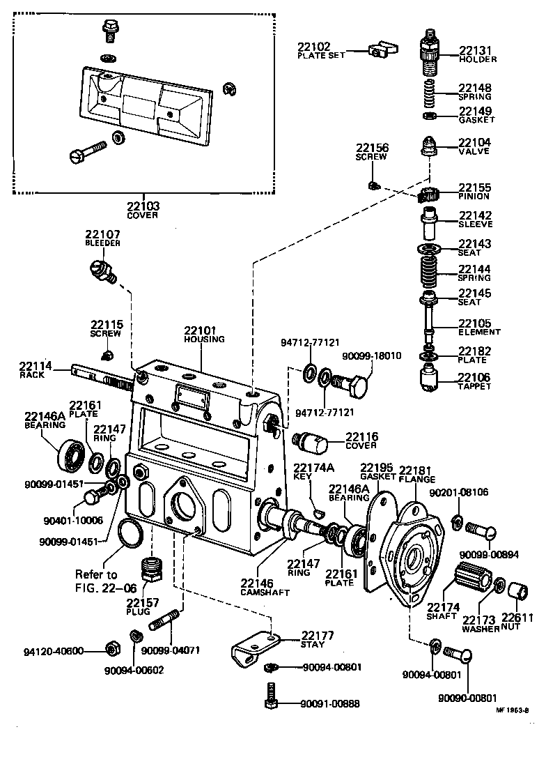 22148-68010 SPRING, DELIVERY VALVE product image