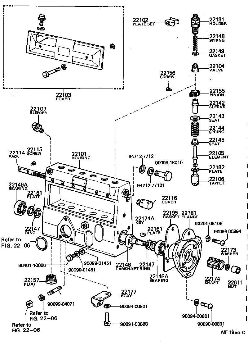 22148-68010 SPRING, DELIVERY VALVE product image