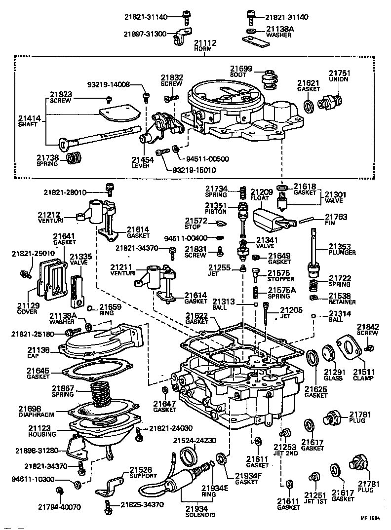 21012-31350 HORN, AIR product image