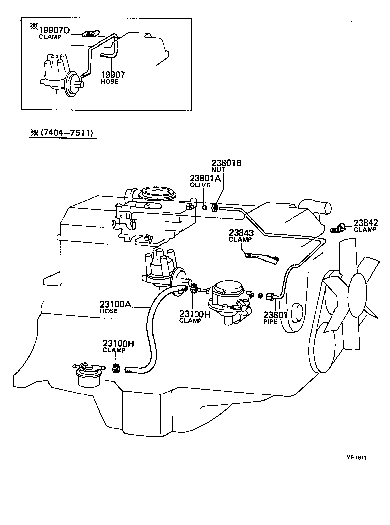 95324-07020 HOSE, FUEL product image
