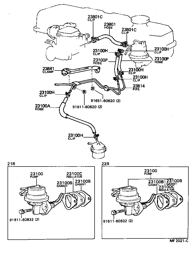 90447-12082 HOSE, FUEL product image