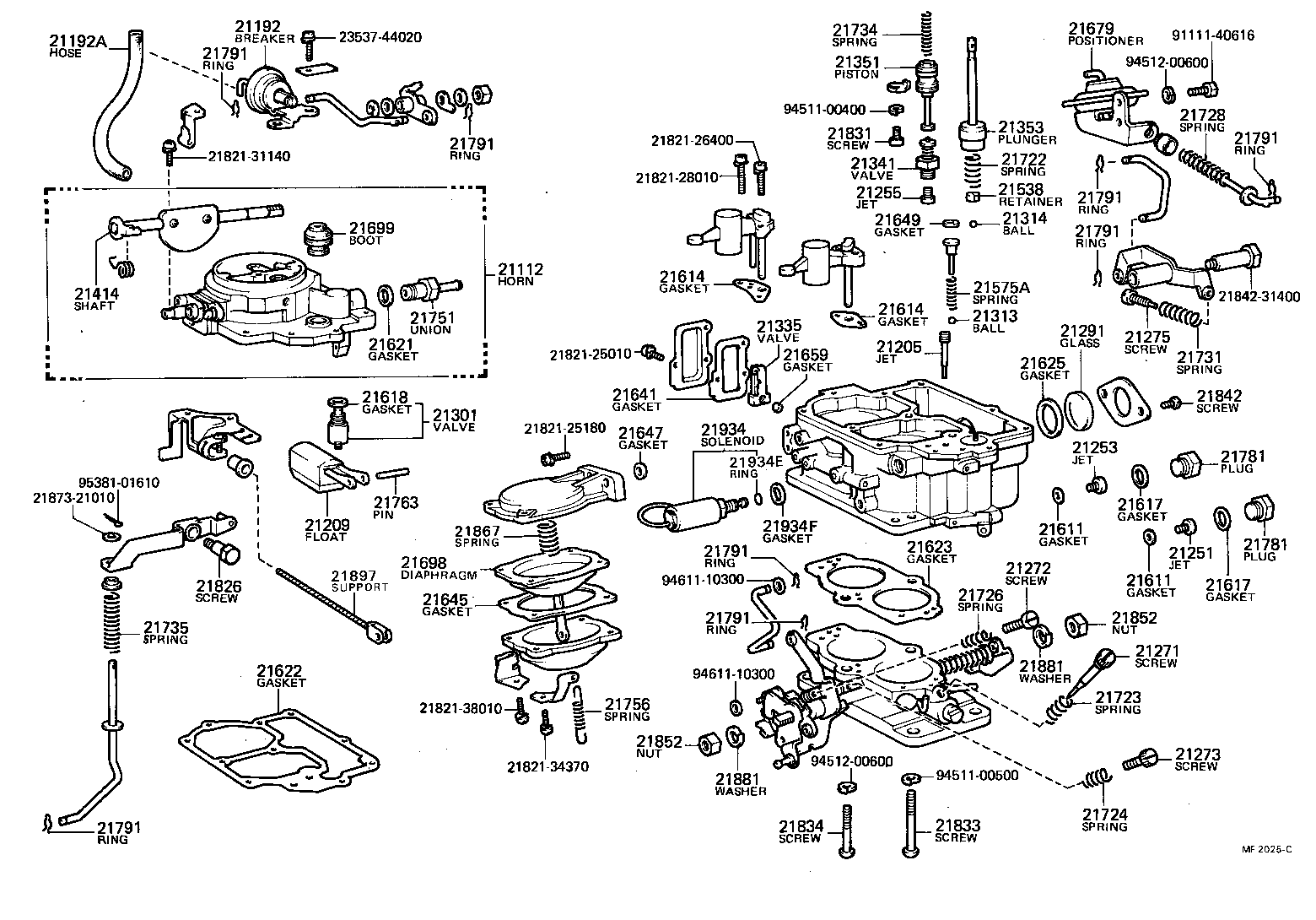 21012-24450 HORN, AIR product image