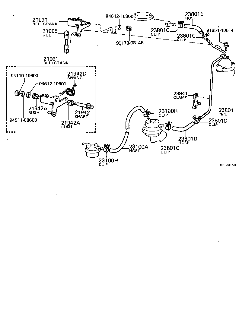 21941-31010 SHAFT, ACCELERATOR LINK product image