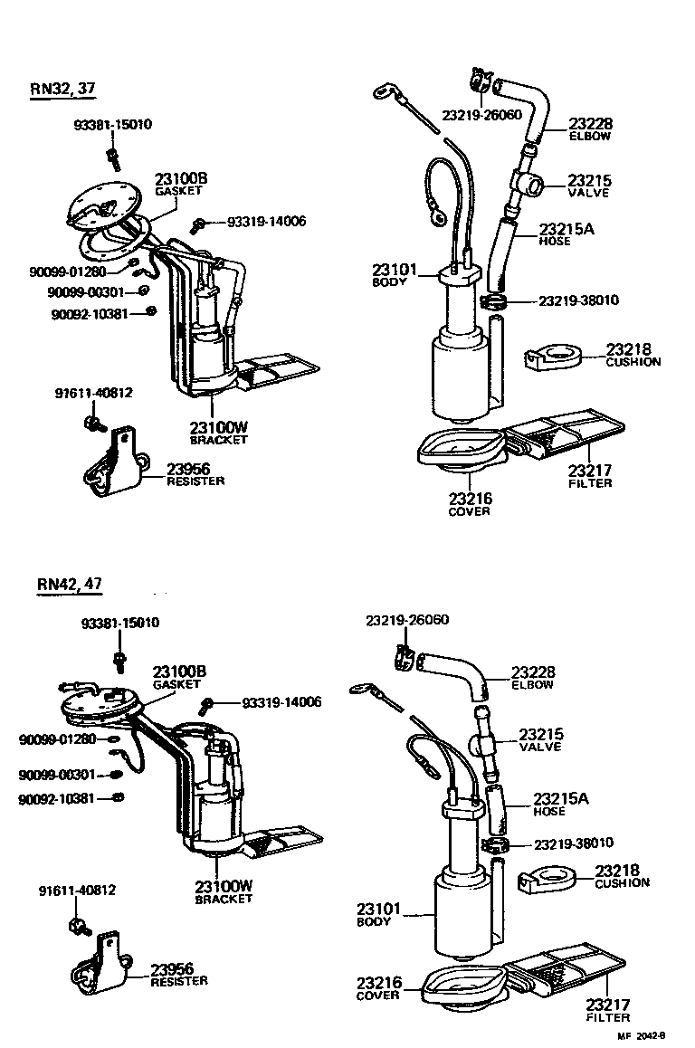 Toyota 85681-35020 BRACKET(FOR FUEL PUMP & FUEL SENDER GAGE)