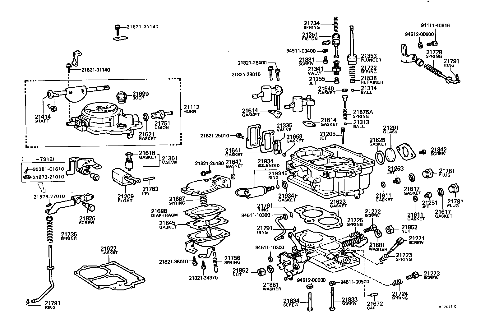 21335-44400 VALVE, THERMOSTATIC product image