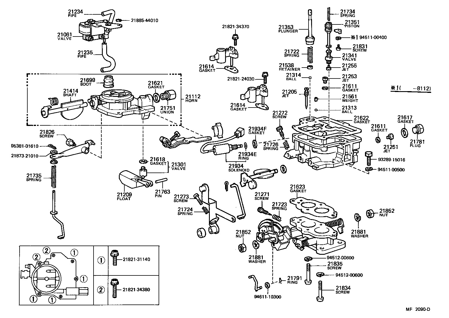 21054-24440 SHAFT, CHOKE product image