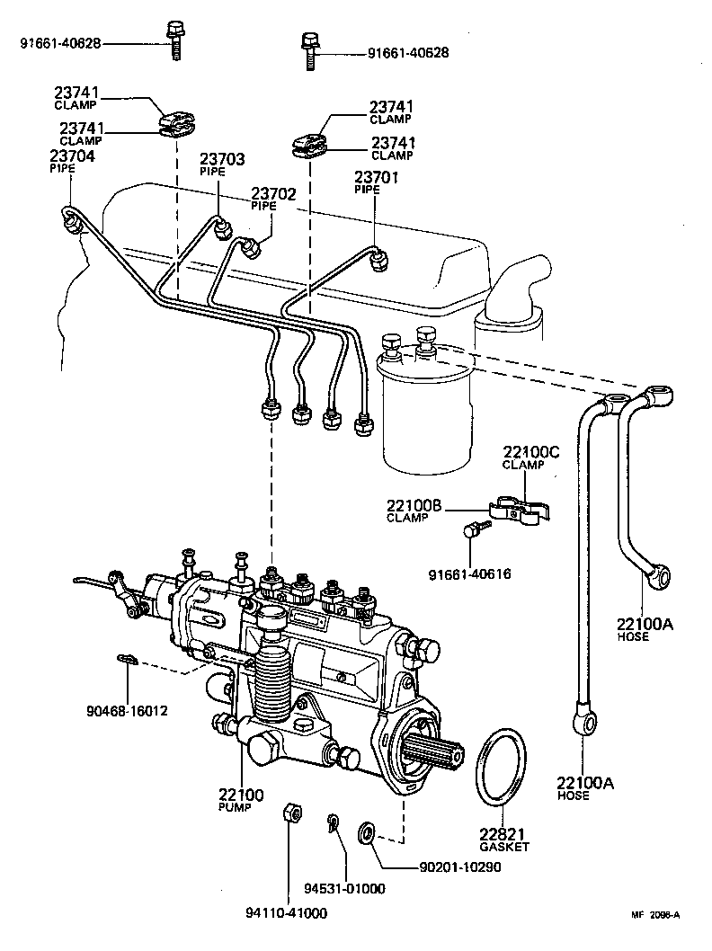 22100-48031 PUMP ASSY, INJECTION OR SUPPLY product image