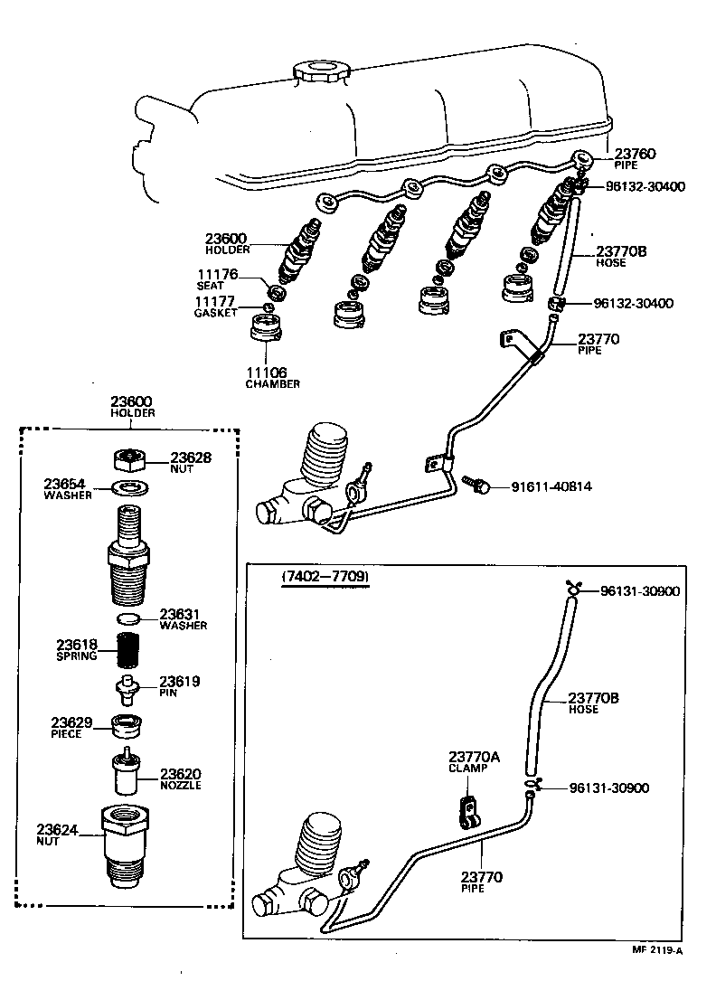 95311-04028 HOSE, FUEL product image