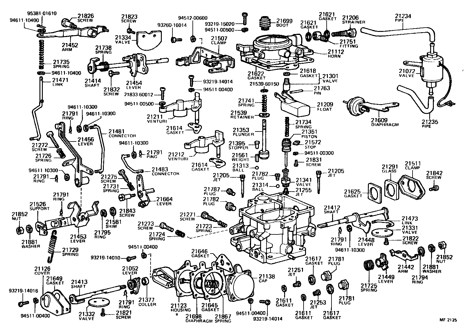 21024-61020 JET SUB-ASSY, 2ND product image