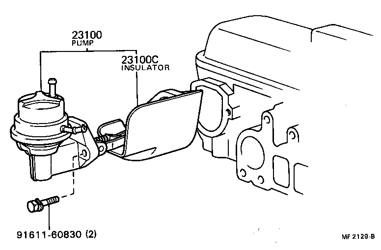23915-15010 INSULATOR, FUEL PUMP product image
