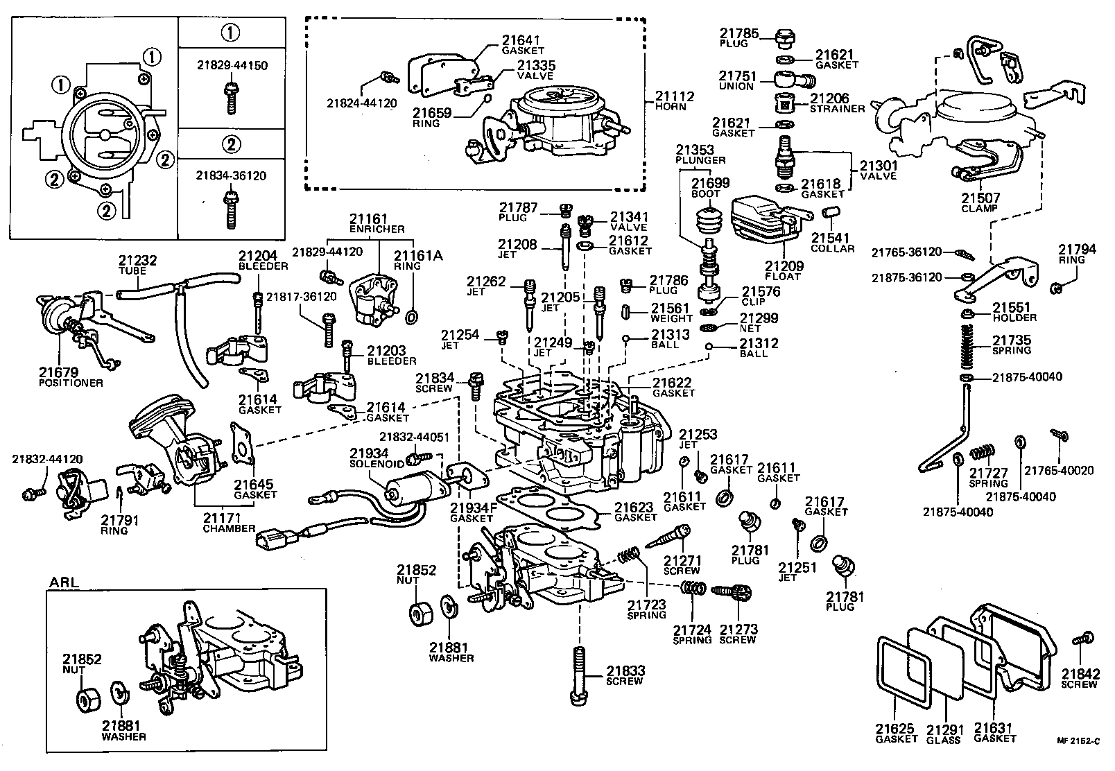 21038-44170 VALVE, THERMOSTATIC product image