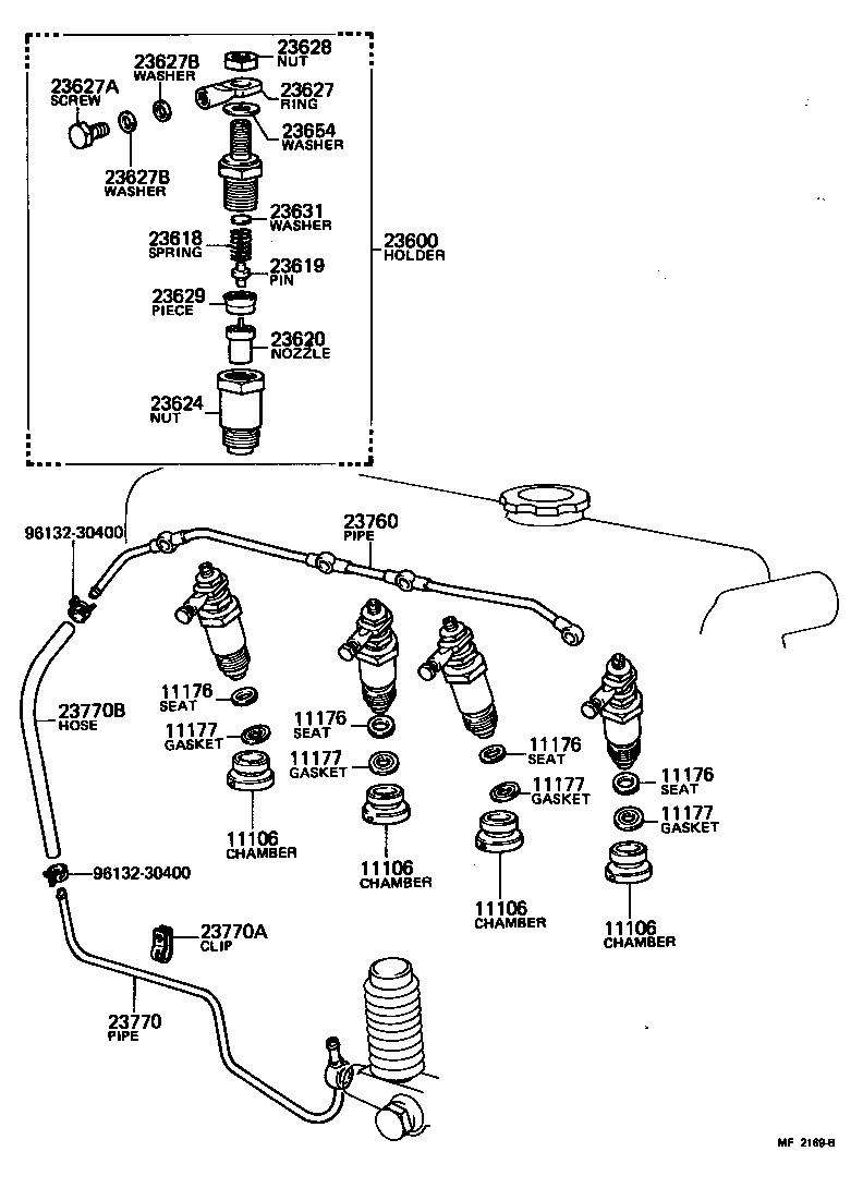 11161-54020 CHAMBER, COMBUSTION product image