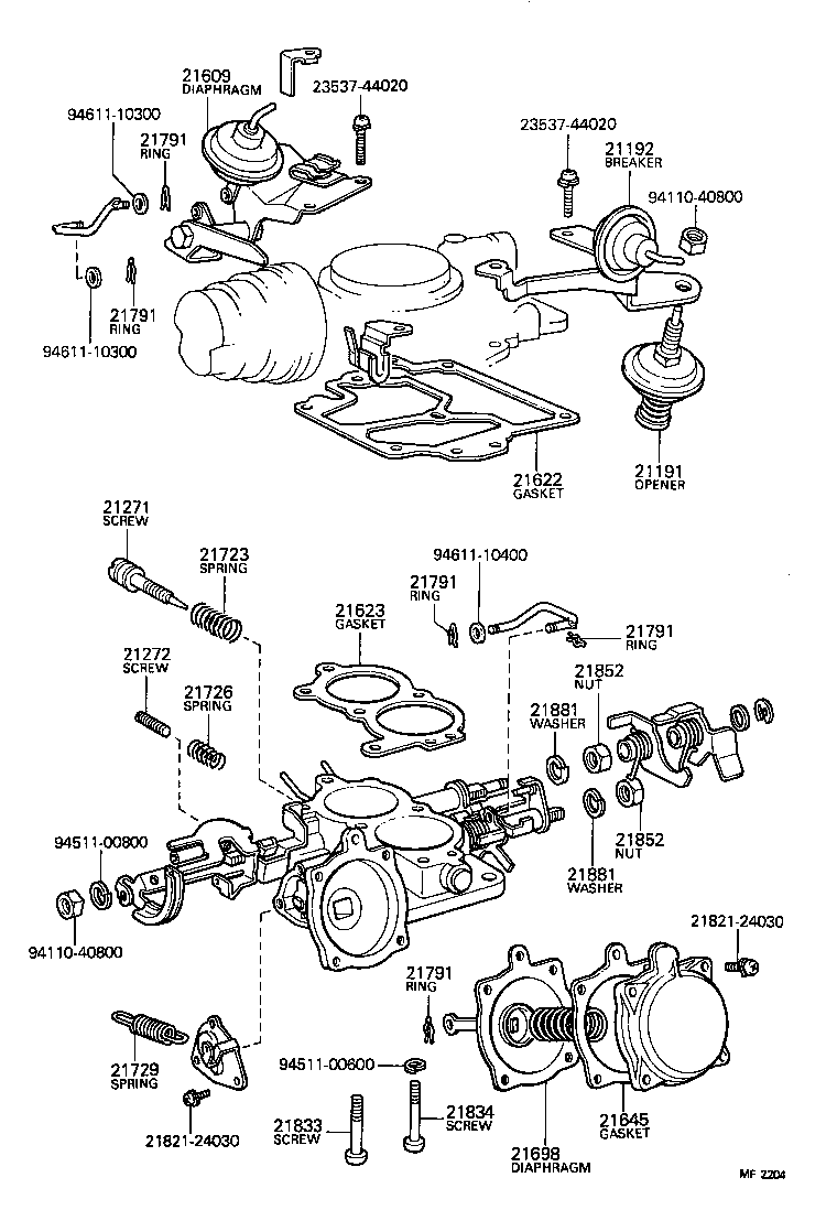 21273-40122 SCREW, THROTTLE ADJUSTING product image