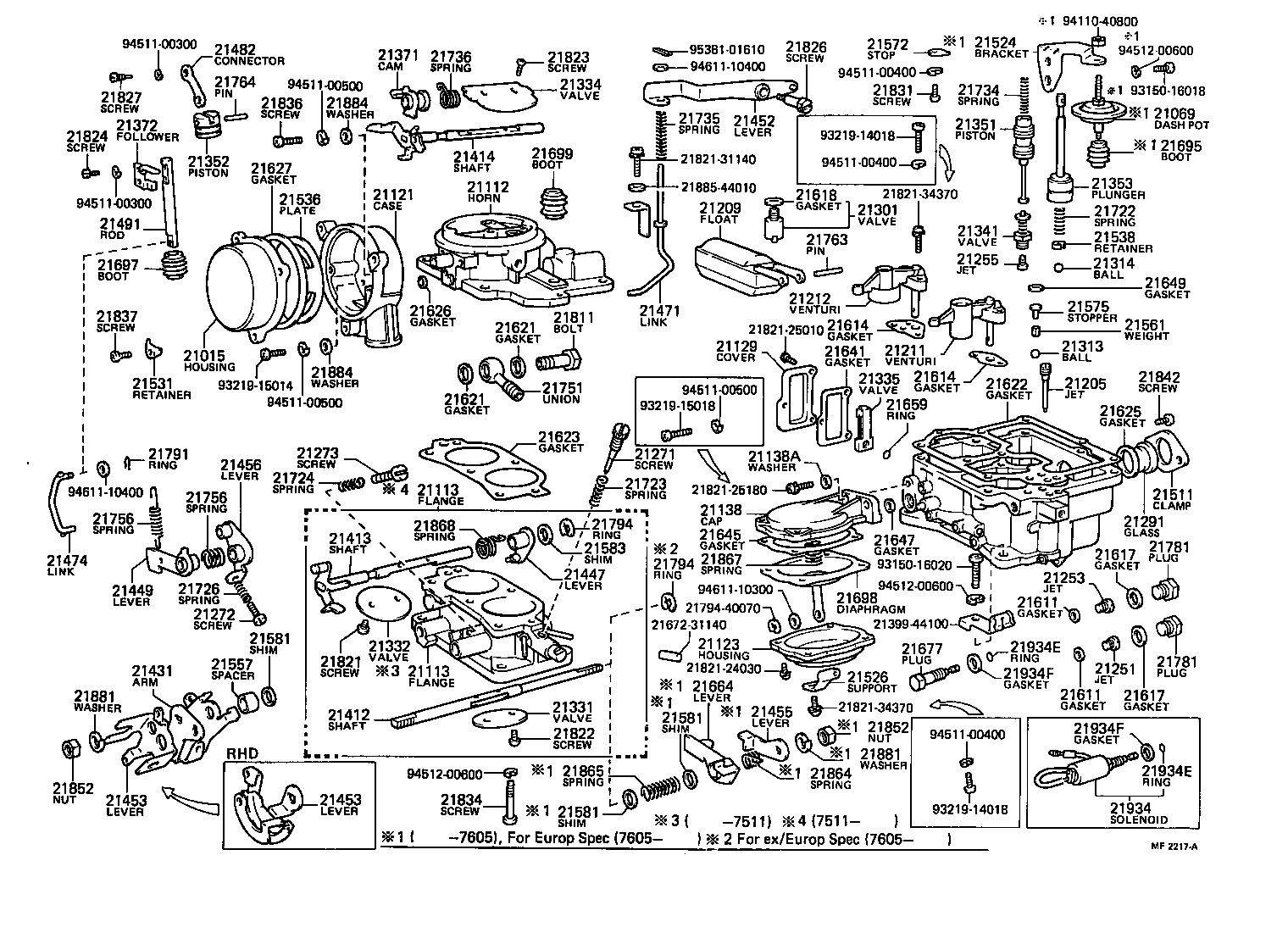 21273-40122 SCREW, THROTTLE ADJUSTING product image