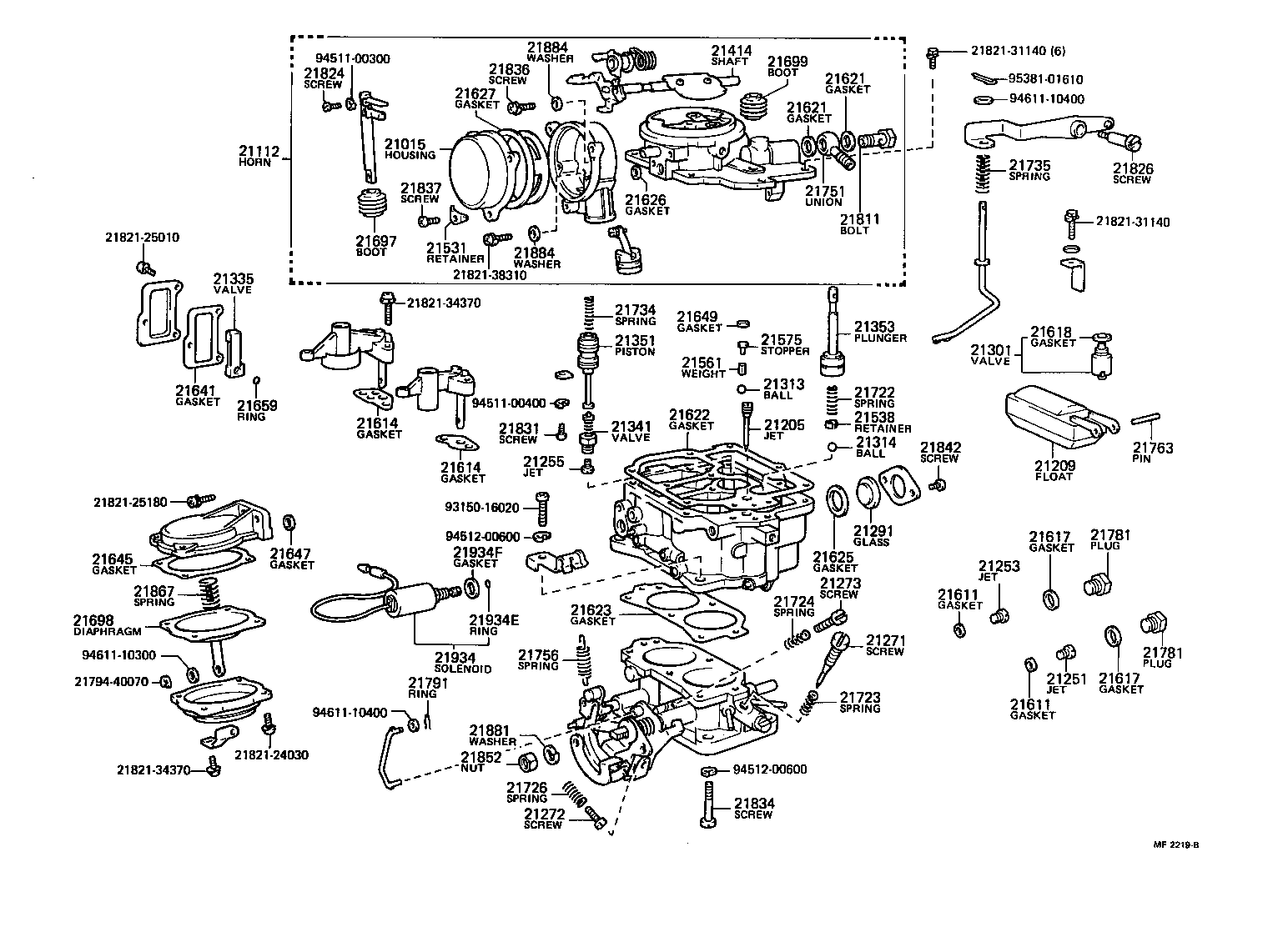 21273-40122 SCREW, THROTTLE ADJUSTING product image