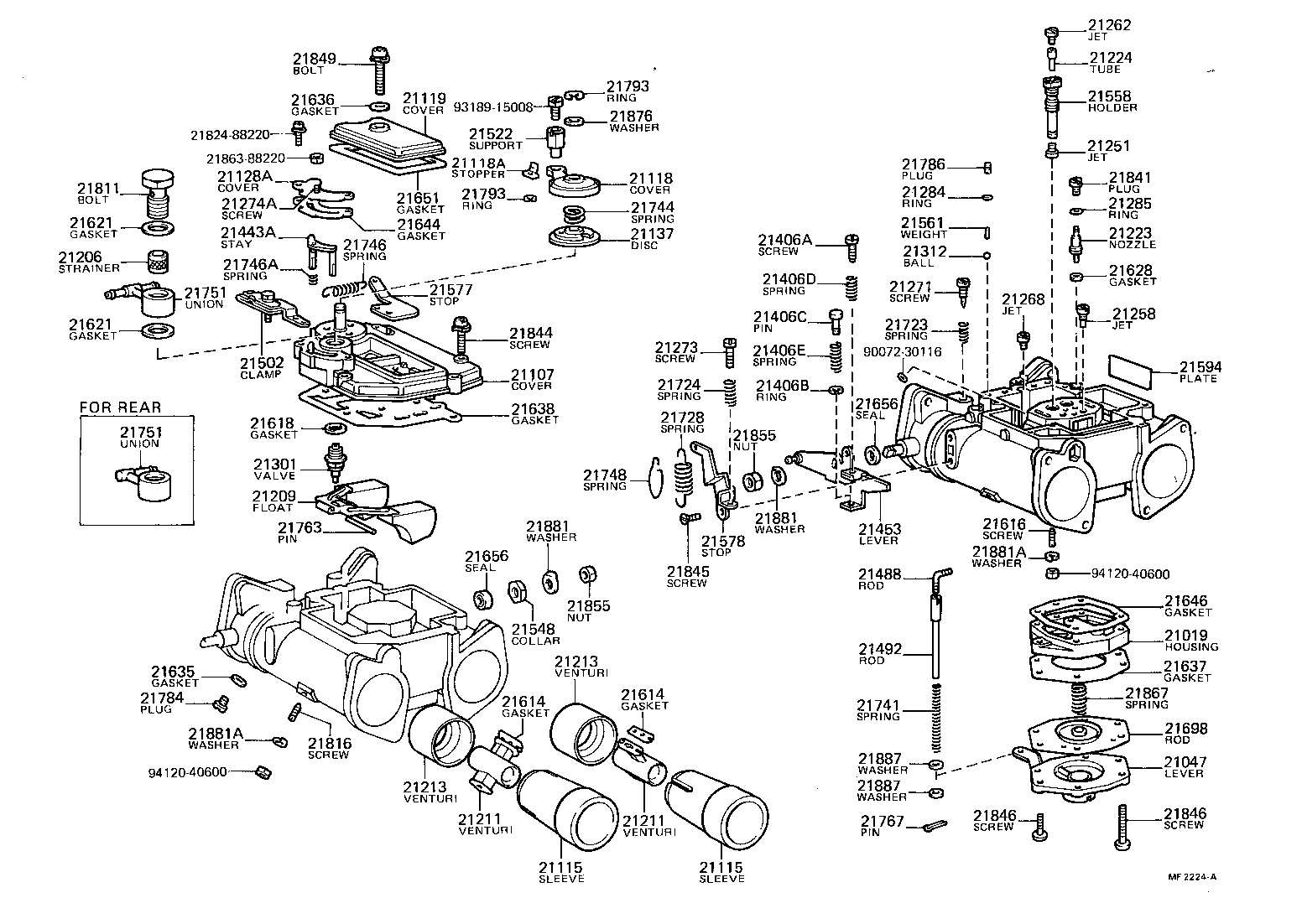 21814-33010 SCREW, 1ST IDLE ADJUSTING product image