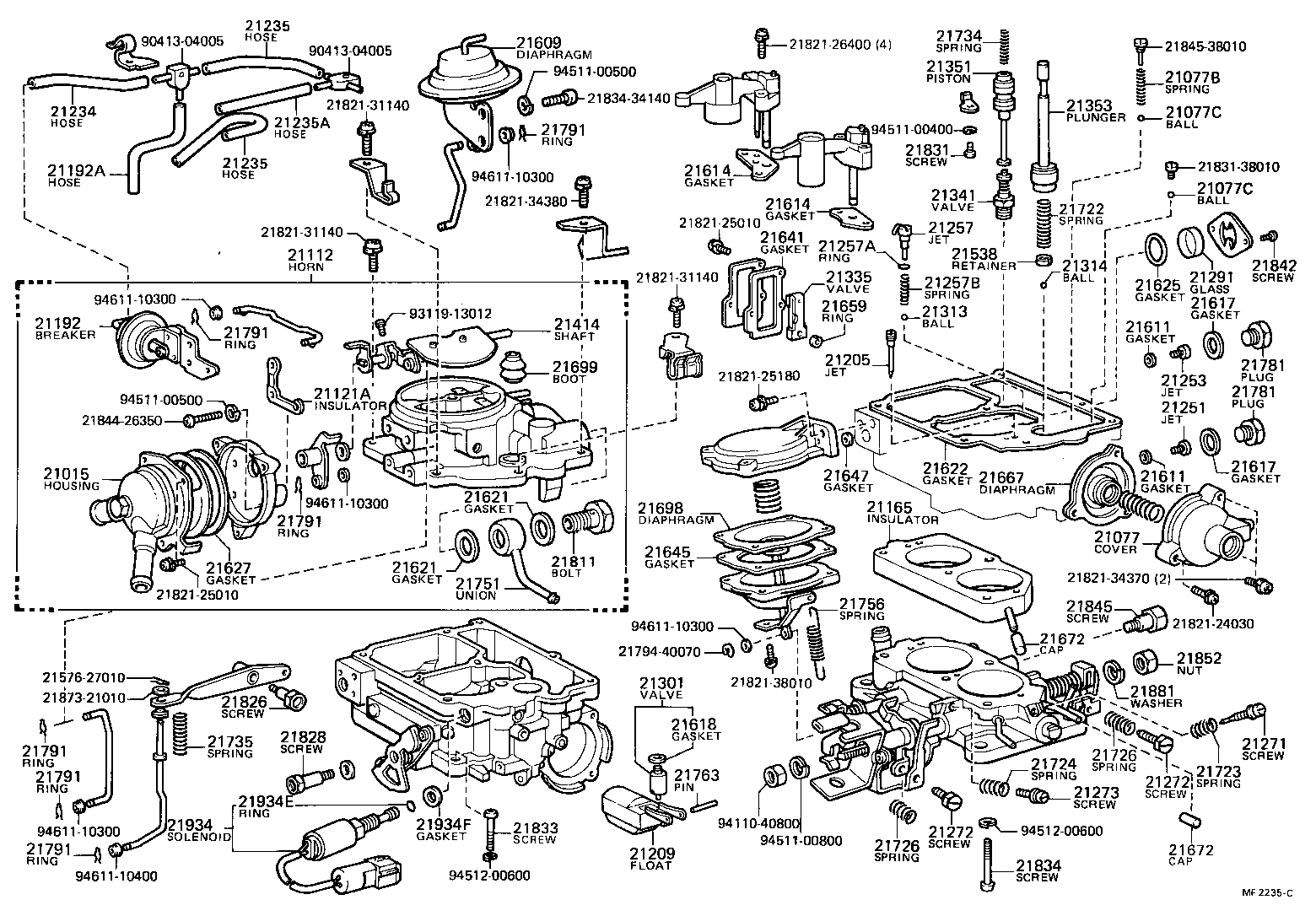 21273-38310 SCREW, THROTTLE ADJUSTING product image