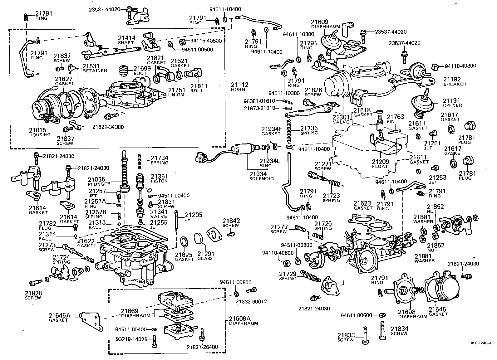 21015-45210 HOUSING SUB-ASSY, COIL product image