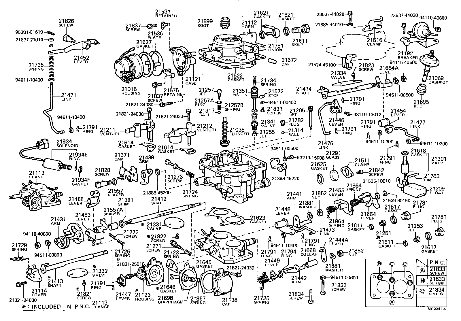 21015-45210 HOUSING SUB-ASSY, COIL product image