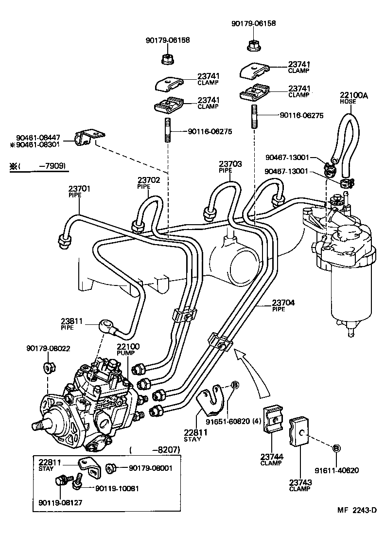 22100-54050 PUMP ASSY, INJECTION OR SUPPLY product image