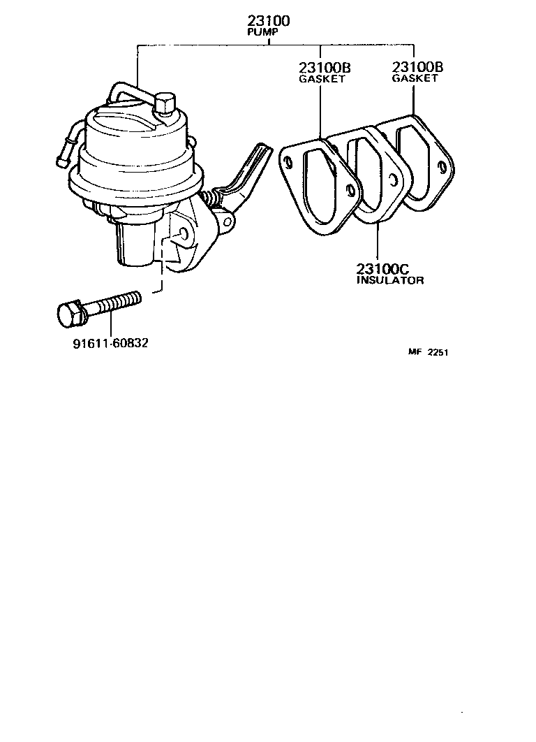 85681-19015 BRACKET(FOR FUEL PUMP & FUEL SENDER GAGE) product image
