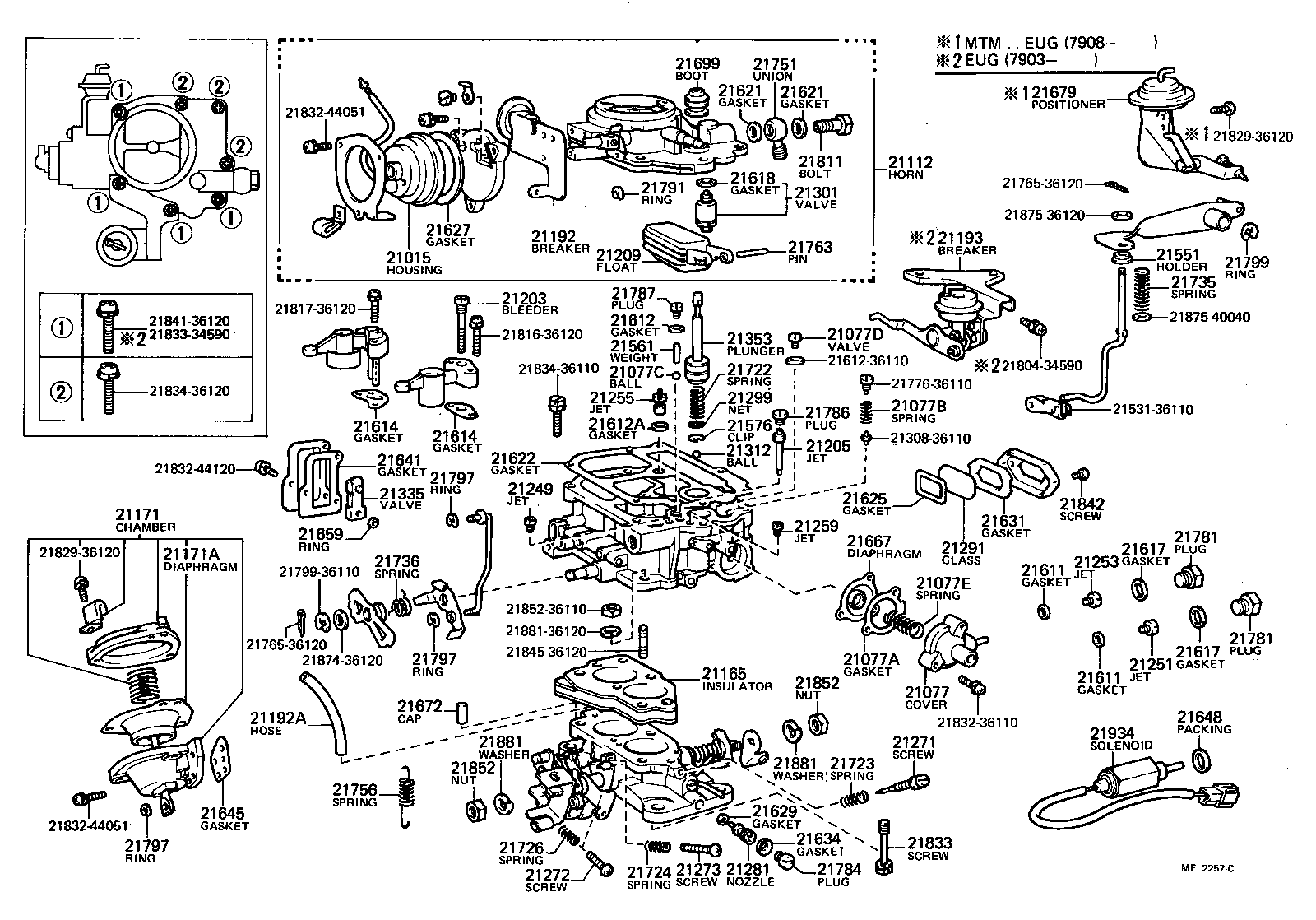 21272-34590 SCREW, THROTTLE ADJUSTING product image