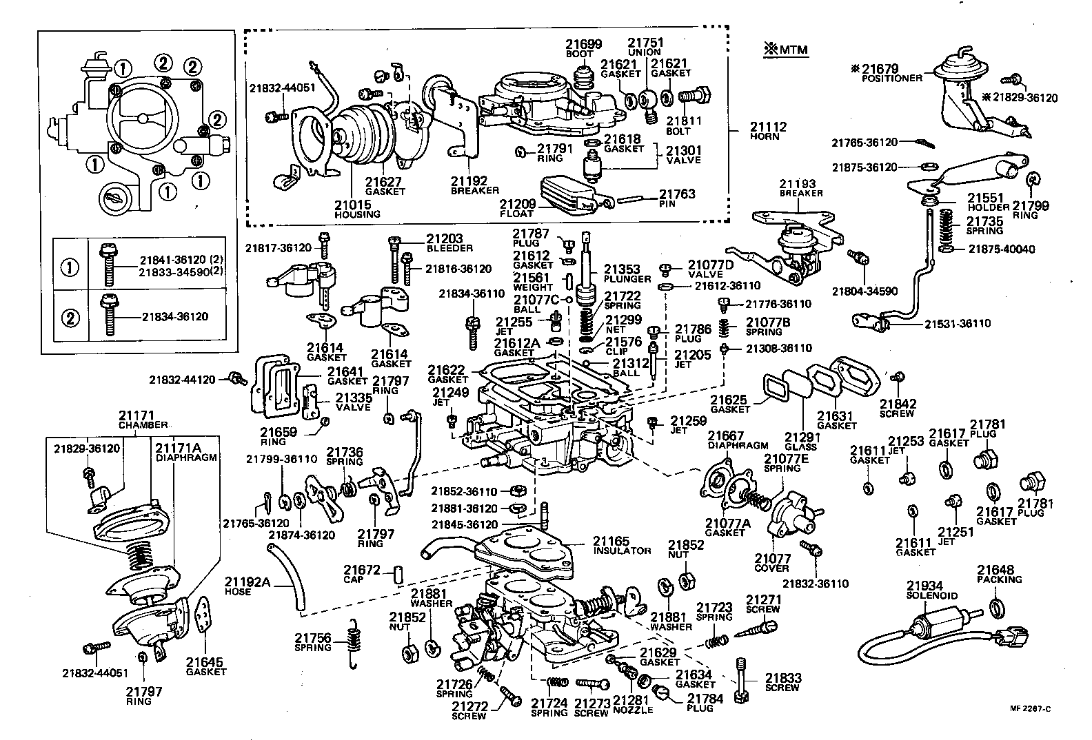 21335-44400 VALVE, THERMOSTATIC product image