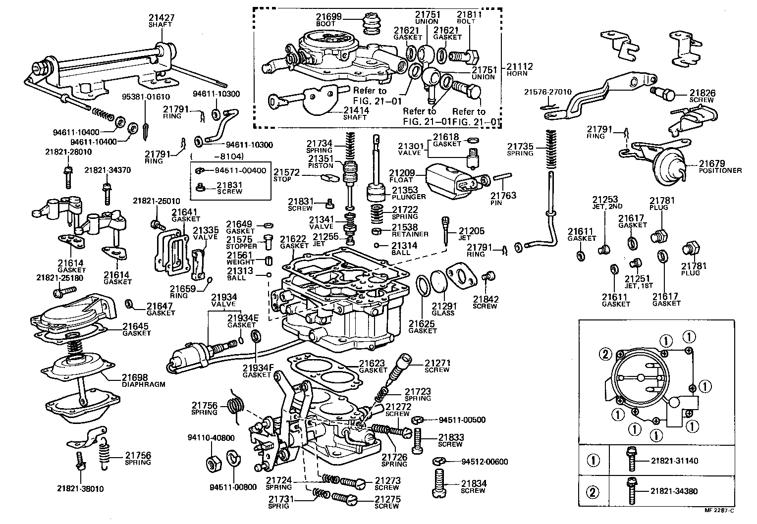 21272-34590 SCREW, THROTTLE ADJUSTING product image